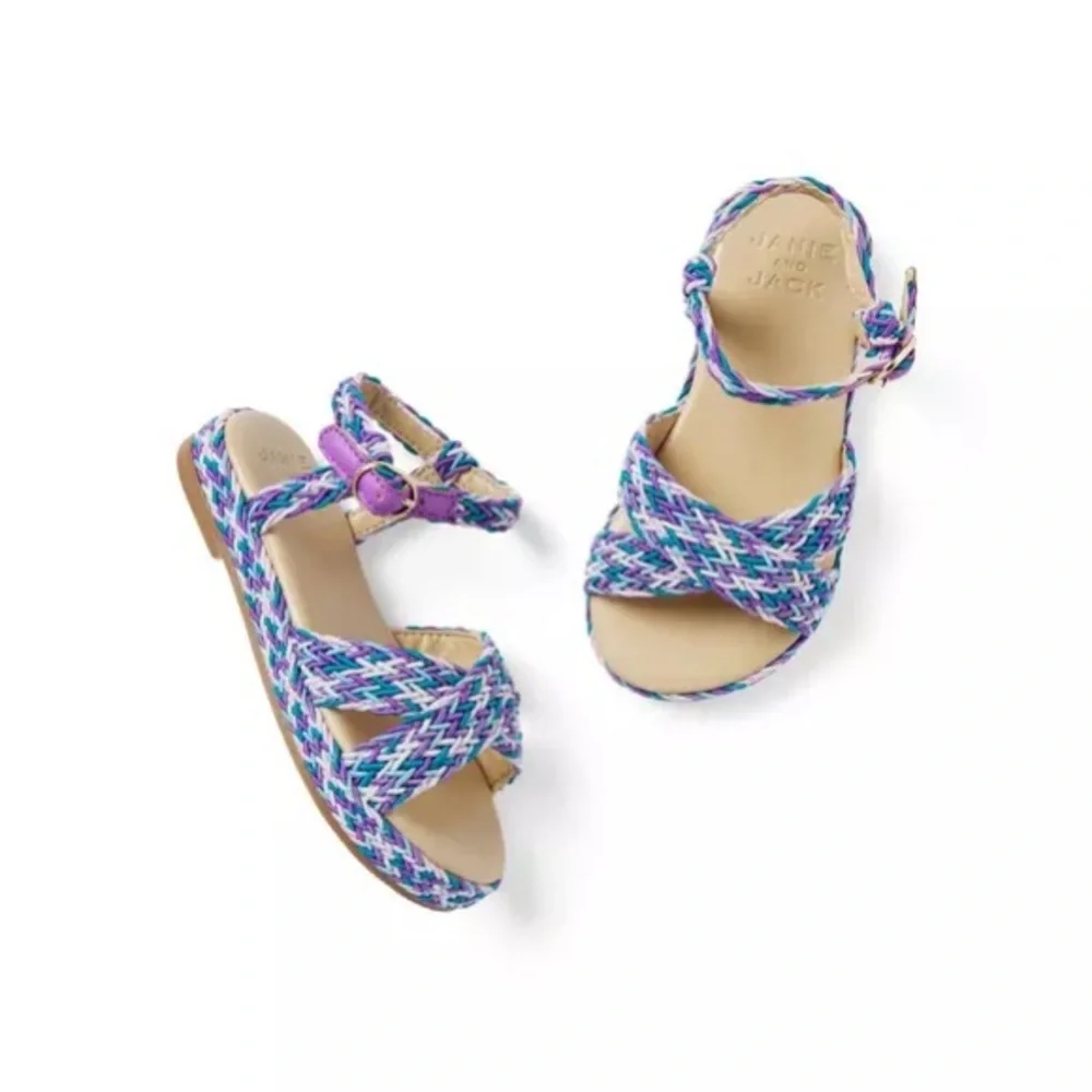JANIE and JACK BRAIDED ESPADRILLE